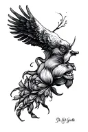 Do Not Go Gentle tattoo design idea