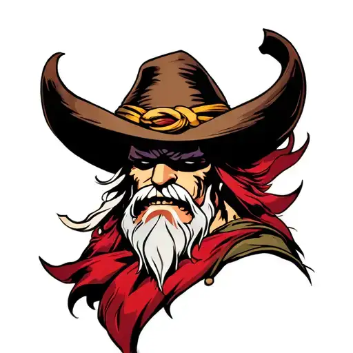 whitebeard logo in one piece tattoo design idea