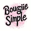"Bougie Simple" script font tattoo design idea