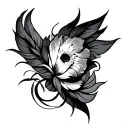 equal tattoo design idea