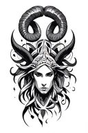 tribal tattoo , Aries, enfj, Spartacus, Juno venus and minerva tattoo design idea