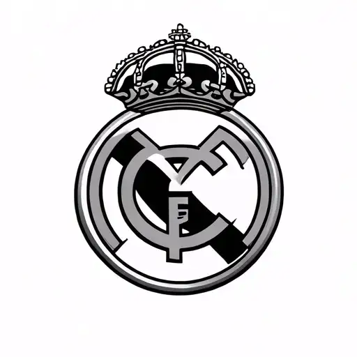 Real Madrid Logo tattoo design idea