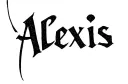 "Alexis" tattoo design idea
