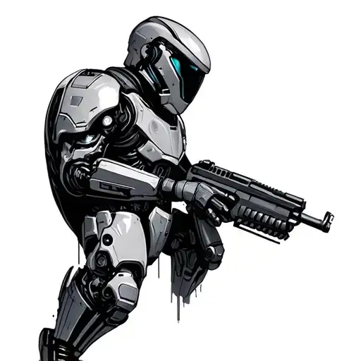Robocop tattoo design idea