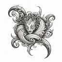 Vagin tattoo design idea