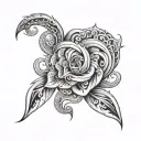 Vagin tattoo design idea