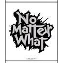 "No Matter What" Cyber Sigilism Text tattoo design idea