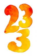 vinyl record 23 number tattoo design idea