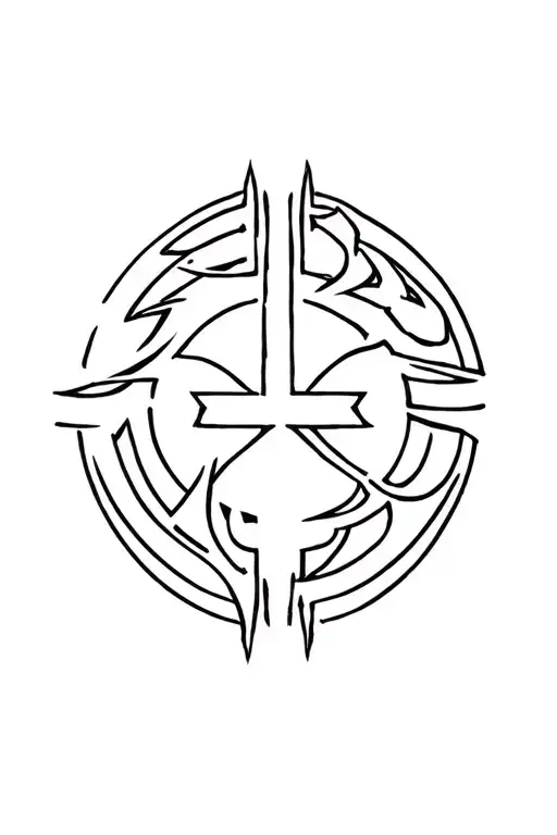 sasuke curse mark and cobra kai logo incorporated and mortal kombat logo tattoo design idea