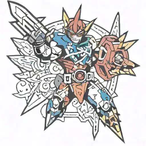 Gurren-Lagann tattoo design idea