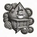 gravity falls tattoo design idea