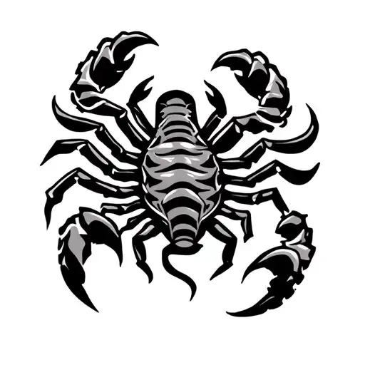 Maori Tattoo Design as a tribal for the upper arm and shoulder and a small scorpion should occur tattoo design idea