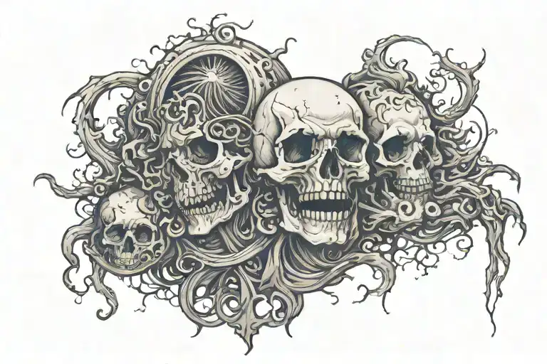The ironic tragedy is that life has to be lived forward, but only makes sense in reverse tattoo design idea