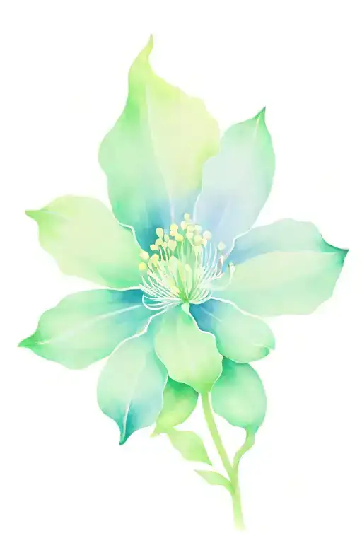 july birth flower, September birth flower, October birth flower, December birth flower.  tattoo design idea