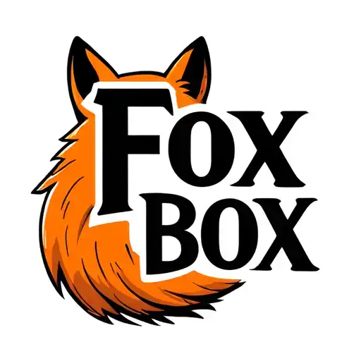 "Fox Box" "Fox Box" in the shape of a fox tail tattoo design idea