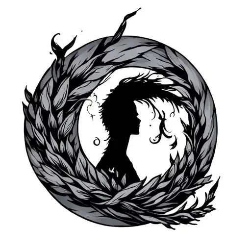 Do Not Go Gentle Into That Good Night tattoo design idea