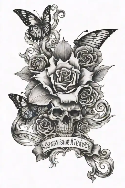 Lyrics saying I wanna confess it in a whisper that's just loud enough to make out tattoo design idea