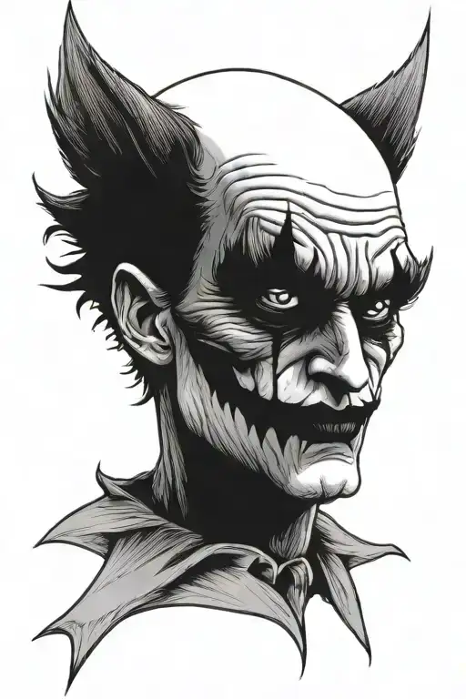 Hahaha why so serious? tattoo design idea