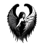 Angel Wings tattoo design idea