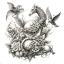 genesis chapter 1 the creation tattoo design idea