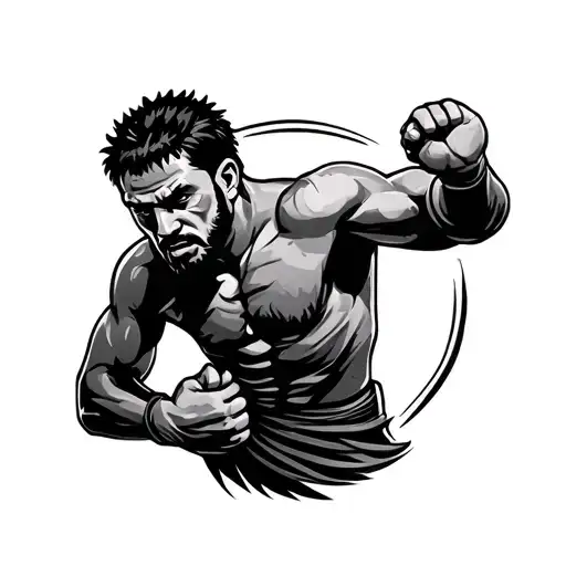 Kabaddi tattoo design idea