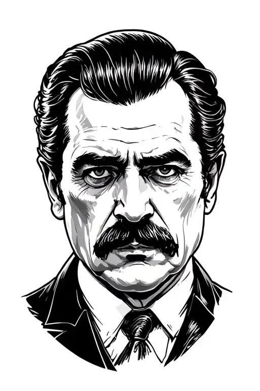 the  godfather tattoo design idea