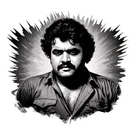 pablo escobar tattoo design idea