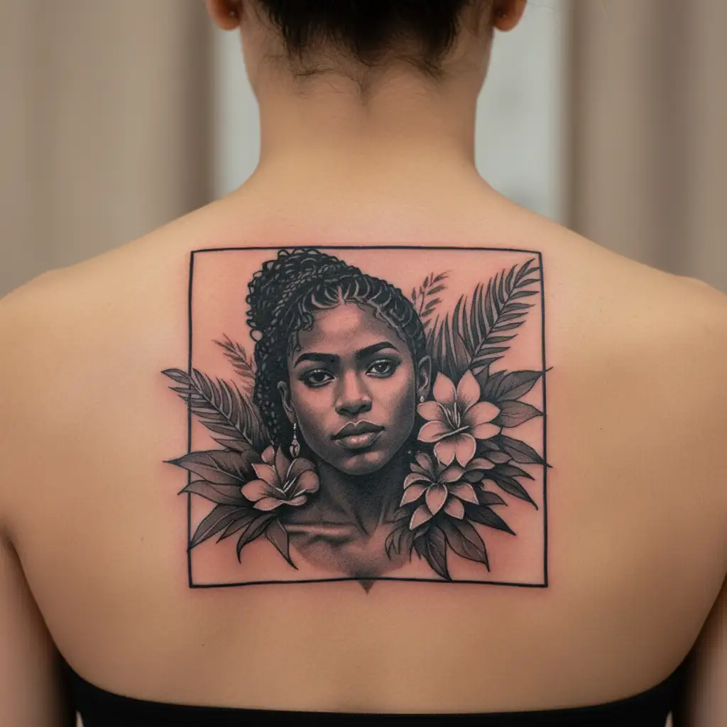 Fijian Weman tattoo design idea