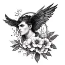 Matthew 6:34 tattoo design idea