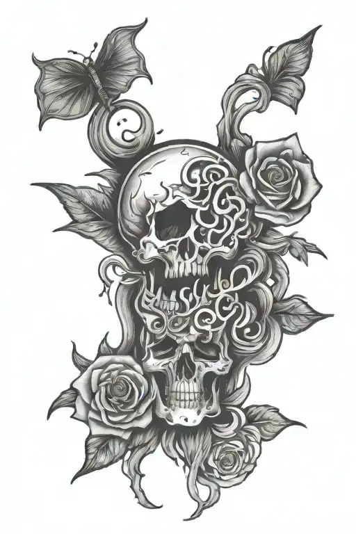 bring me the horizon kool aid sleepwalking can you feel my heart and drown arm sleeve tattoo design idea