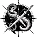 Ophiuchus tattoo design idea