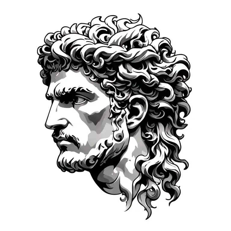 cronus greek mythology tattoo tattoo design idea