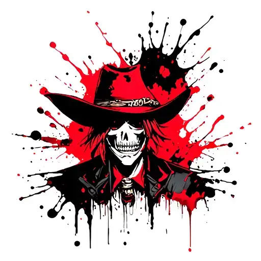 shanks, one piece anime tattoo design idea