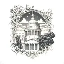 4k washington Dc tattoo design idea
