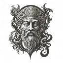 Yahweh god tattoo design idea