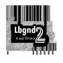 "Lbgmd2b" barcode tattoo design idea