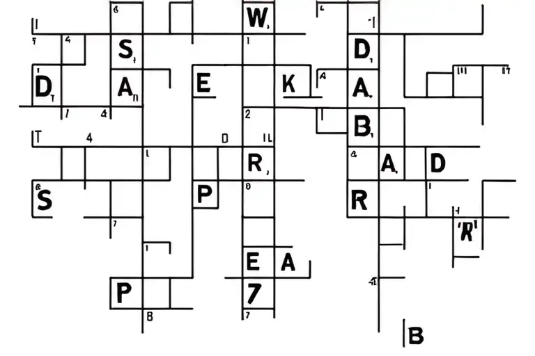 crossword puzzle tattoo design idea