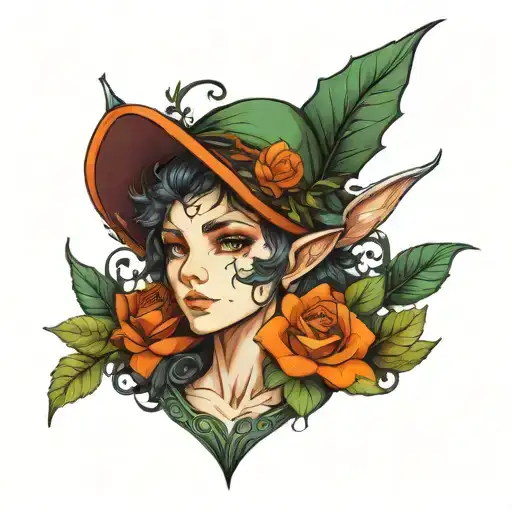 elf that tattoo design idea