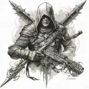 assassins crees tattoo design idea