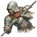 assassins crees tattoo design idea