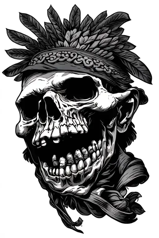 Greed And Power of Government tattoo design idea