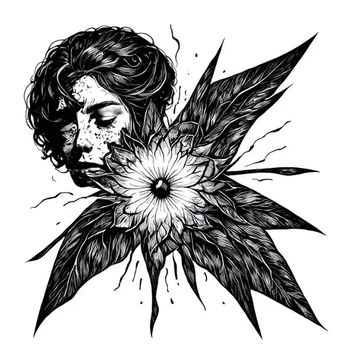 i want a small fine line tattoo on the hip to depict an identity disturbance caused by BPD. ideas i have so far are an o tattoo design idea