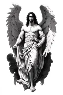 arcangel michael archangel tattoo design idea