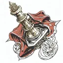 King chess piece from code geass tattoo design idea