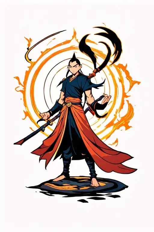 avatar the last air bender tattoo design idea