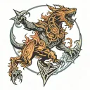 Svarog's square tattoo design idea