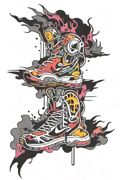 juice wrld 999 tattoo design idea