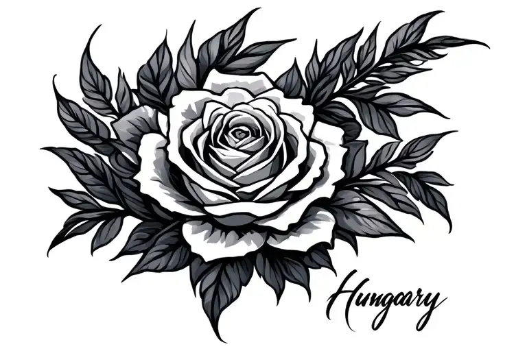 made in hungary tattoo design idea