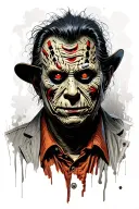 Freddy Krueger tattoo design idea