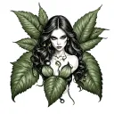 Poison Ivy tattoo design idea